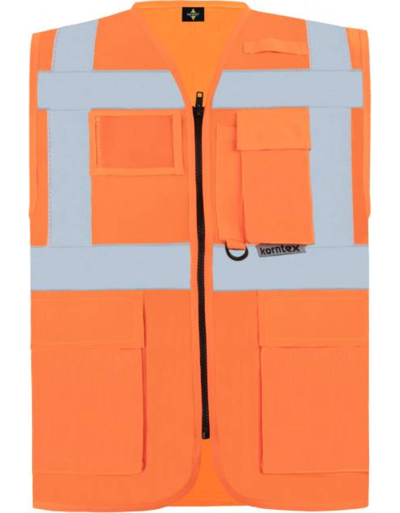 Vestă de lucru multifuncțională cu buzunare